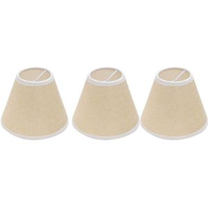 3Pcs Doek Bubble Type Lampenkap Eenvoudige Lampenkap Plafondlamp Cover Licht Accessoire Voor Thuis (Zwart)