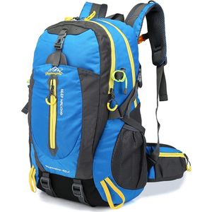 40L Outdoor Rugzak Camping Zak Waterdichte Laptop Dagrugzak Trekking Klim Terug Zakken Voor Mannen Vrouwen Wandelen Rugzakken Sporttas