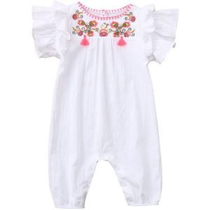 Sagace Zomer Borduren Pasgeboren Baby Kleding Bloemen Romper Bodysuit Outfits Sets Baby Meisje Kleding Baby Meisjes Baby Set