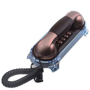 Snoer Trimline Telefoon Verlichte Antieke Retro Telefoon Oude Mode Klassieke Vintage Muur Telefoon Bureau/Muur Hotel Badkamer Telefoon