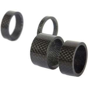 5/10/15/20 Mm Carbon Spacer Headset Stuurpen Spacers 1-1/8 Inch Voor fiets