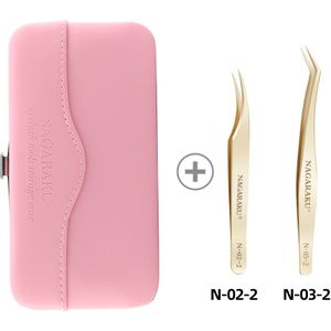 Nagaraku Wimper Extension Pincet Kit Precisie Rvs Mega Volume Fans Pick Up Wimper Toepassing Makeup Tools
