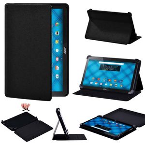 Tablet Case Voor Acer Iconia One 10 B3-A10 A20 A30 A40 A50 10.1 Inch Pu Leather Folding Stand Beschermende Shell + Pen