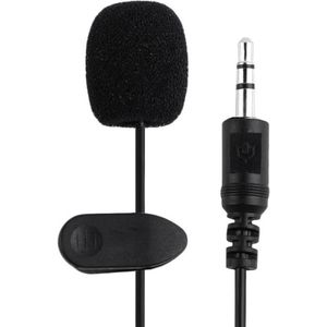3.5Mm Wired Lavalier Microfoon Spraak Onderwijs Geluid Versterker Mic Voor Telefoon Pc