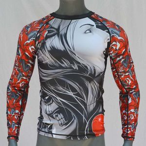 UV Bescherming Zwemmen Shirts Rashguard Voor Mannen Bloemenprint UPF 50 Surf Rash Guards Duiken Surfen Top Mannelijke Droge- fit Overhemd Badmode