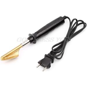 1 Pc Elektrische Soldeerbout Met Plastic Handvat Platte Tip Voor Auto Bumper Reparatie Hand Lassen Eu Plug