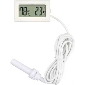 Mini Digitale Lcd Indoor Outdoor Handig Temperatuursensor Vochtigheid Meter Thermometer Hygrometer Gauge Met Instrumenten Sonde