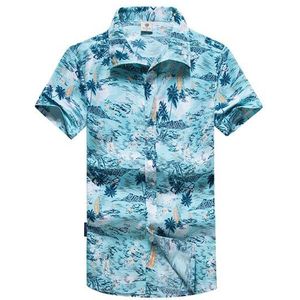 heren T-shirts Mode Gedrukt Bermuda T-shirt Strand T-shirts Losse Toevallige Korte mouwen Hawaii T-Shirts Man tops