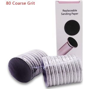 60Pcs Vervangbare Schuurpapier Disc Cuticle Eelt Verwijder Tool Voor Elektrische Voet File Eelt Hard Verwijderen Dode Huid Pedicure Tool