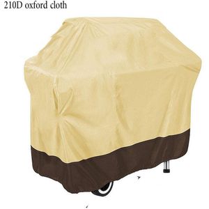 Bbq Cover Outdoor 210D Stof Waterdichte Heavy Duty Grill Cover Regen Uv Beschermende Barbecue Case Voor Weber Char-Braden brinkmann