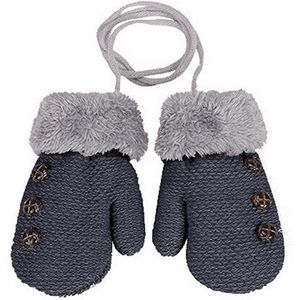 Kinderen Wanten Winter Wol Baby Gebreide Handschoenen Kinderen Warme Touw Baby Wanten Voor Kinderen 1-3 jaar Oud