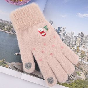 Iwarm Vrouwen Knited Handschoenen Herfst Winter Touchscreen Handschoenen Warme Mooie Wanten