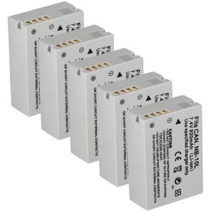 NB-10L Nb 10L NB10L Batterij Voor Canon SX40 Hs SX40HS SX50 Hs SX50HS G1 X G15 G16 SX60 Hs G3X camera Batterijen 920Mah