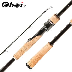 Obei Hurricane Baitcasting Hengel Reizen Ultra Light Spinning Lokken 5G-40G M/Ml/Mh accion Hengel 1.8 M 2.1 M 2.4 M 2.7 M 3 Sectie