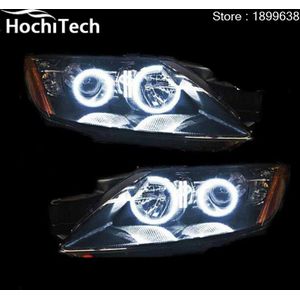 Voor Mazda cx-7 cx 7 2006 RGB LED koplamp ringen halo angel demon ogen met afstandsbediening