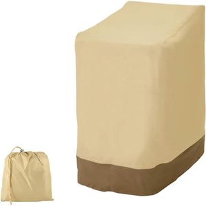 Stapelbaar Gazon Stoel Cover Waterdichte Oxford Stof Outdoor Stoel Cover Fauteuil Cover Bescherm Tuin Stoel 65X85X114cm Lbs