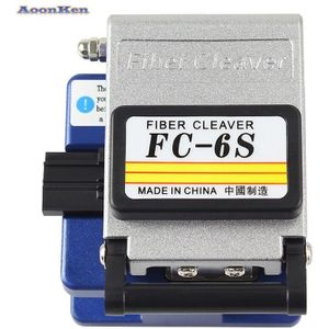 Fc 6S Vezelmes Koude Contact Met 16 Blades FC-6S Metalen Materiaal Ftth Fiber Cable Cutter Mes Cleaver Tool
