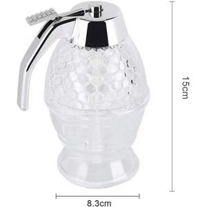 Squeeze Fles Honing Jar Container Bee Drip Dispenser Waterkoker Opslag Pot Standhouder Sap Siroop Cup Keuken Accessoires