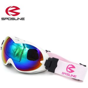 Kinderen Sneeuw Skibril Voor Jongens Meisjes Anti Fog UV400 Dubbele Lens Winter Snowboard Bril Googles Skibrille Kids Skibril