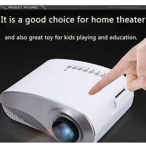 Mini Projector Full Hd Draagbare 1080P 3D Hd Led Projector Multimedia Home Theater Usb Vga Hdmi Tv home Theatre-systeem