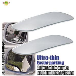2 Stuks Auto 360 Graden Blind Spot Glas Spiegel Auto Accessoires Groothoek Lange Bar Bolle Side Blindspot Achteruitkijkspiegel Parking spiegel