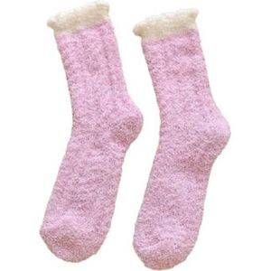 Women's Fluffy Long Socks Thicken Winter Sleeping Women Cold Weather Snow Days Warm Fur Fleece Floor Socks