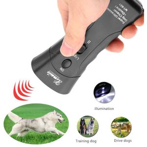Ultrasone Hond Chaser Stop Agressieve Dier Aanvallen Repeller Zaklamp