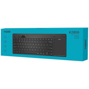 Originele Rapoo K2800 Wireless Touch Keyboard Usb 2.4G Draadloze Multimedia Toetsenbord Onafhankelijke Muis Knop Met Touchpad
