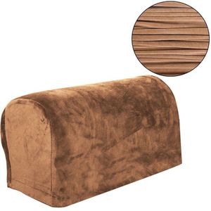 1 paar Woonkamer Sofa Armsteun Cover Meubels Protector Voor Couch Stoel Moderne Home Stofdicht Slijtvaste Elastische Stretch