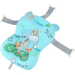 Baby Bad Pad Baby Douche Bad Pad Antislip Bad Mat Pasgeboren Veiligheid Bad Ondersteuning Kussen Zacht Kussen blauw