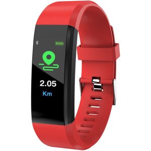 Rovtop 115 Plus Smart Polsbandjes Bloeddruk Horloge Fitness Tracker Hartslagmeter Band Smart Activiteit Tracker Armband