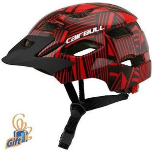 Cairbull Kinderen Fiets Helm Met Achterlicht Veilig Balance Bike Fietshelm Ultralight Sport Kids Jongens Skate Mtb Helmen