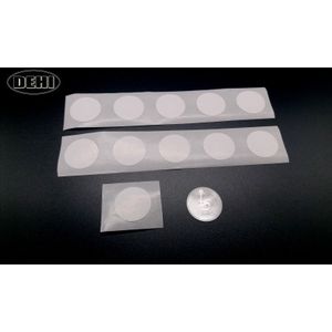 100 Stks/partij NTAG213 Nfc Tags 13.56Mhz Iso 14443A Alle Nfc Telefoon Beschikbaar Nfc Tag Sticker Zelfklevende Etiketten