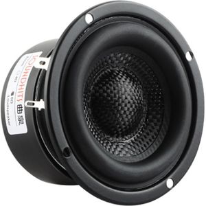 25 ~ 40W 3 Inch Speaker 4ohm ~ 8ohm Woofer Subwoofer Bass Hifi Luidspreker Glasvezel Geweven wastafel Lage Frequentie Krachtige