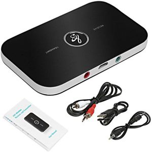 Bluetooth 5.0 Audio Zender Ontvanger 2 In 1 3.5Mm Jack Rca Stereo Muziek Draadloze Adapter Voor Auto Hoofdtelefoon Speaker tv Pc