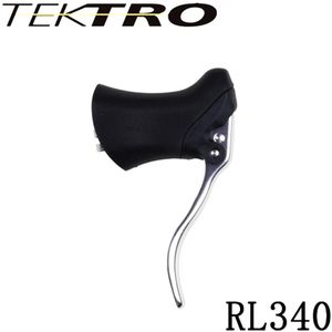 Tektro Remhendel RL340 Racer Racefiets Aluminium Aero Quick Release Mechanisme Met Rubber Kap 23.8 & 24.2Mm Stuur onderdelen