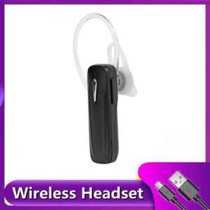 Draadloze Bluetooth Koptelefoon In-Ear Enkele Mini Oordopjes Handsfree Bellen Stereo Muziek Headsets Met Microfoon Voor Smart Phones