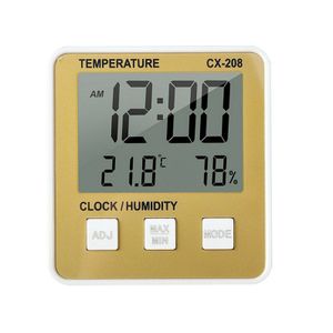 Kalender Display Wekker Digitale Thermometer Kalender Datum Tijd Bureau Tafel Klok Datum Bureau Tafel