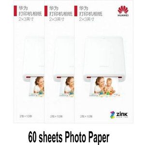 6000 Packs 20 Vellen Huawei Zink 2*3 Inch Zelfklevende Fotoalbum Printer Papier Voor Huawei foto Printer CV80