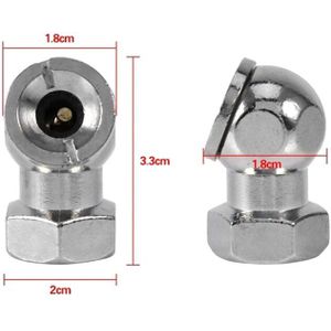 1/4 Inch Connector Air Chuck Ball Band Clip Lock-On Npt Autoband Inflator Valve