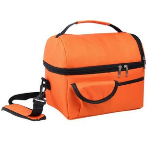 8L Geïsoleerde Lunch Tas Coolbag Werk Picknick Volwassen Kids Voedsel Opslag Lunchbox