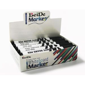 10 Stks/set Witte Raad Pen Dry Erase Marker Blauw Zwart Rood Groen Briefpapier Kantoor Schoolbenodigdheden