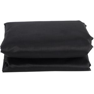Zwart Draagbare Vouwen Bed Cover Meubels Stofdicht Beschermhoes Voor Indoor Outdoor Gebruik Vouwen Bed Stofkap