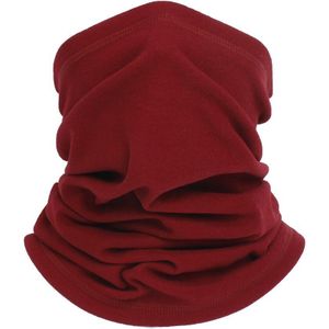 Winter Unisex One Size Thermische Fleece Tube Sjaal Outdoor Hals Winddicht Warm Half Gezichtsmasker Magic Fietsen Sjaals