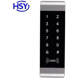 HSY Touch Toetsenbord Standalone Toegang Controller RFID Proximity EM Card Keyfobs Toetsenbord Enkele Deur Toegangscontrole syste