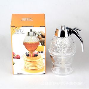 Squeeze Fles Honing Jar Container Bee Drip Dispenser Waterkoker Opslag Pot Standhouder Sap Siroop Cup Keuken Accessoires