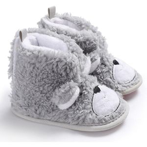 Baby Winter Laarzen Baby Peuter Pasgeboren Leuke Cartoon Beer Schoenen Meisjes Jongens Eerste Wandelaars Warm Houden Sneeuwveld Booties Boot 0-18M