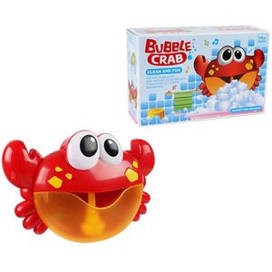 Bubble Machine Krabben Kikker Muziek Kids Bad Toy Bad Zeep Automatische Bubble Maker Baby Badkamer Speelgoed Voor Kinderen