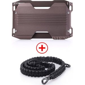 Rfid Metalen Creditcardhouder Mannen Portefeuilles Business Porte Lanyards Id Badge Houder Slanke Dunne Aviator Minimalistische Portemonnee Voor Kaart