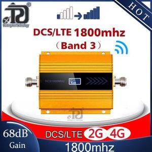 GSM LTE 1800 mhz Mobiele Signaal Booster 68dB Gain 2g 4g Mobiele Telefoon Repeater DCS 1800MHz Mobiele telefoon Versterker GSM Signaal Booster